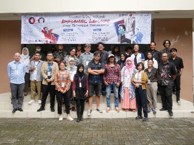 Pameran Komik Emmanuel Lemaire dan Tetangga Yogyakarta